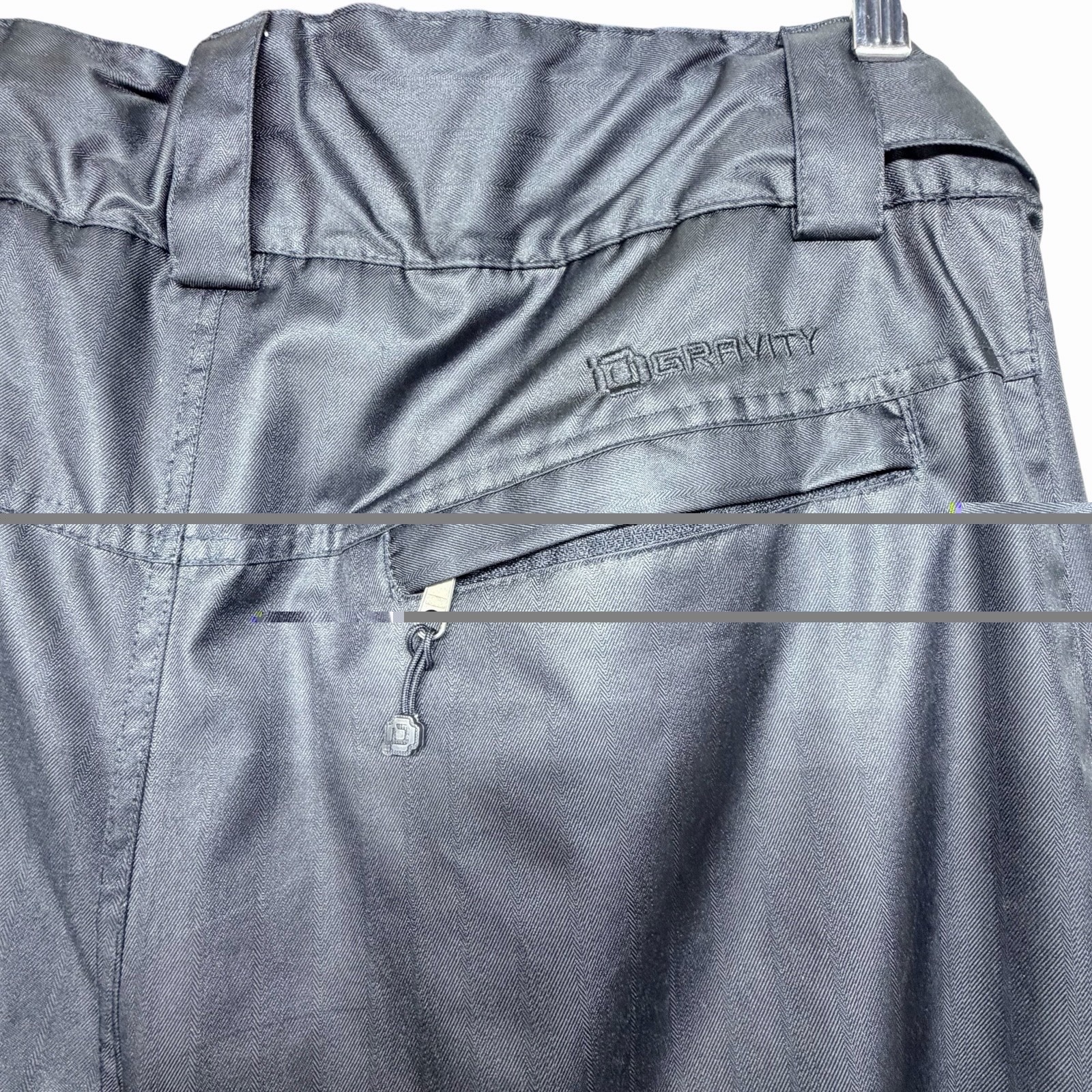 Gravity Snow Ski Snowboard Pants Men's L/G Black Cargo — image 6 of 8
